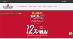 Desktop Screenshot of portalkit.com.br